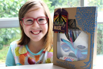 Alex's Crazy Crafts Product Review Seedling Butterfly Mask Kids Craft